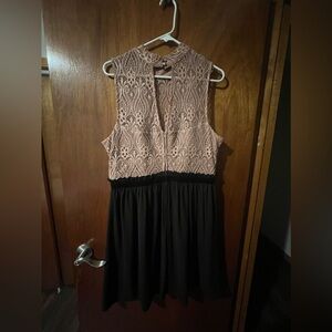 Mauve colored dress size xl